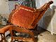 Dated 1860 Antique Mechanical G.  W.  Archer Hand - Crank Barber Chair & Foot Stool 1800-1899 photo 2