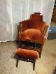 Dated 1860 Antique Mechanical G.  W.  Archer Hand - Crank Barber Chair & Foot Stool 1800-1899 photo 5