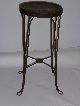 Vintage 1920s - 30s Soda Fountain/ice Cream Parlor Stool Twised Wire Wood Seat 1900-1950 photo 1