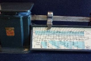Triner Air Mail Scales 1963 Scales 4 Lbs photo