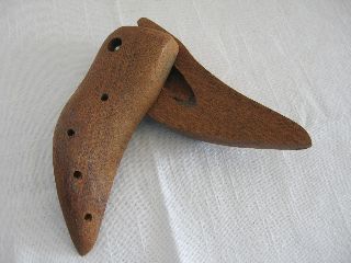 Vintage Women ' S Hard Wood Shoe Last Cobbler Form Repurpose It photo