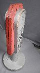 Vintage Abstract Modern Sculpture Mid Century Industrial Mold Parking Meter Bust Industrial Molds photo 7