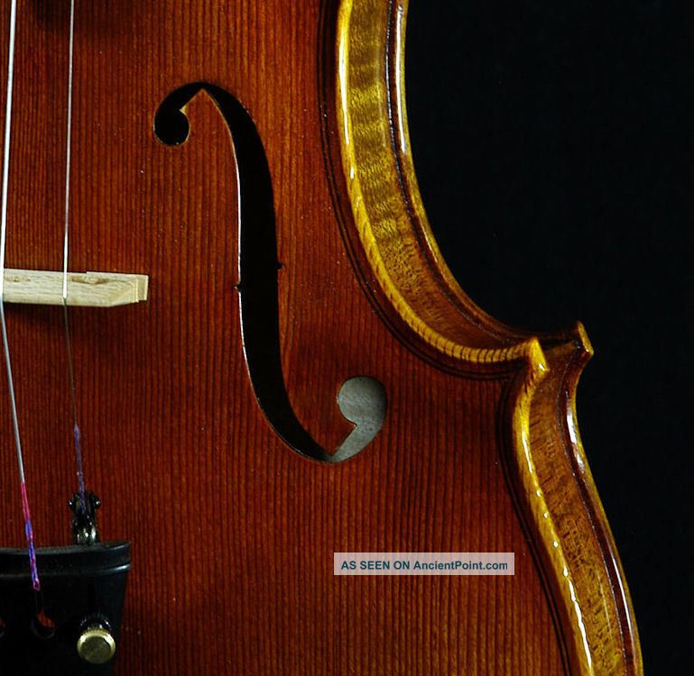Grandiose German Violin Labeled Markus Ebstein C.  2003 4/4 Old Antique Violino String photo