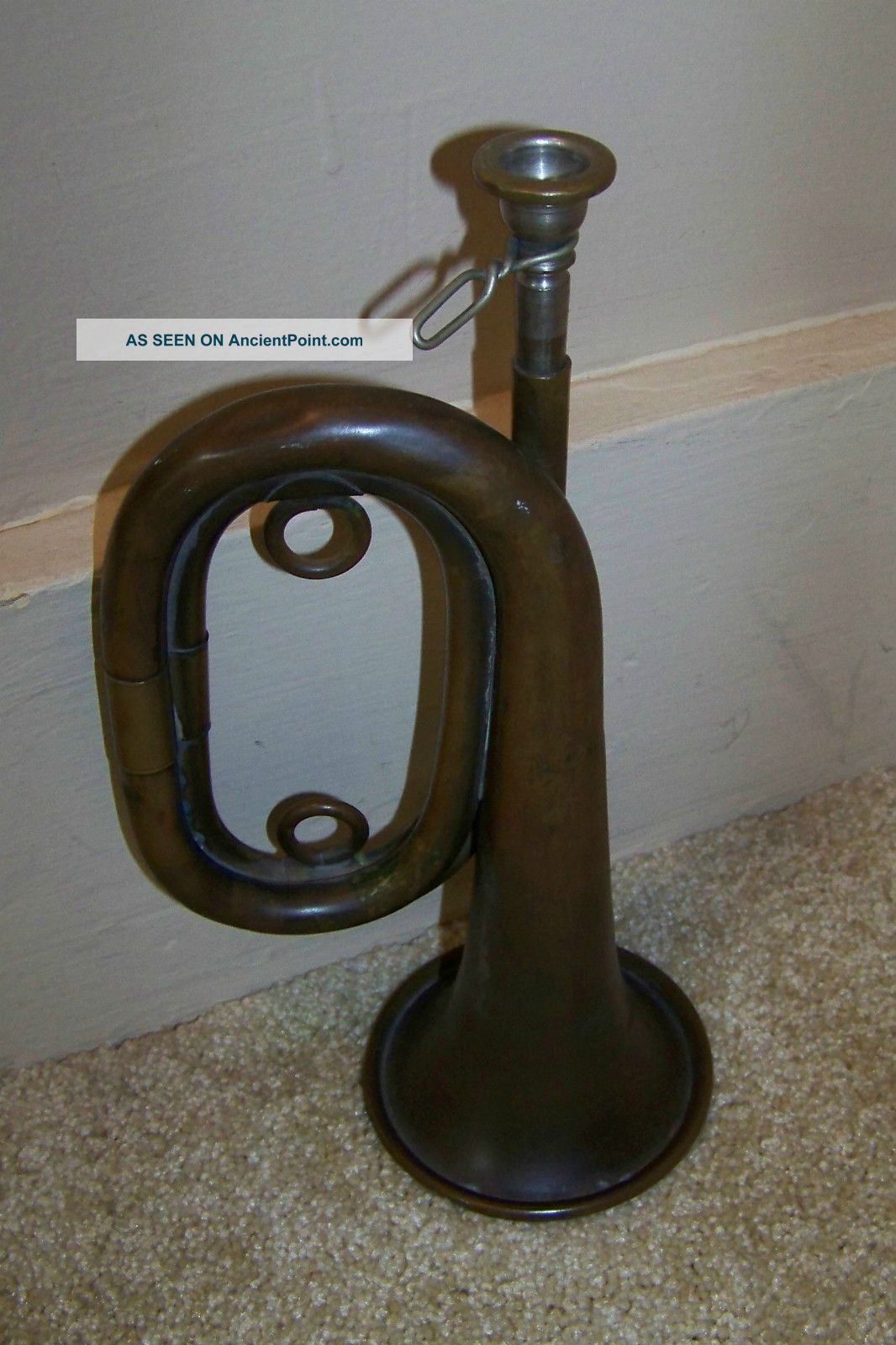 Vintage Brass Bugle - Sebert ? Brass photo