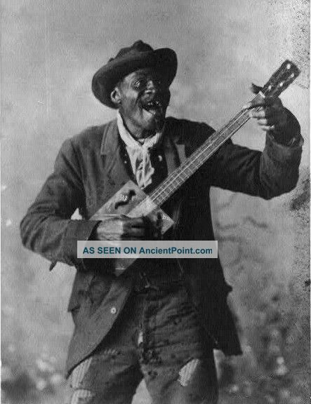 Cigar Box Guitar Blues Folk Banjo Delta Silvertone Americana Slide Kay Blues String photo