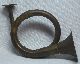 Small Brass Horn Vintage Musical Instrument Brass photo 1