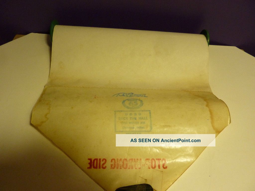 Vintage Piano Roll Q.  R.  S.  9839 Deck The Halls Old Welsh Air Christmas Ballad Keyboard photo
