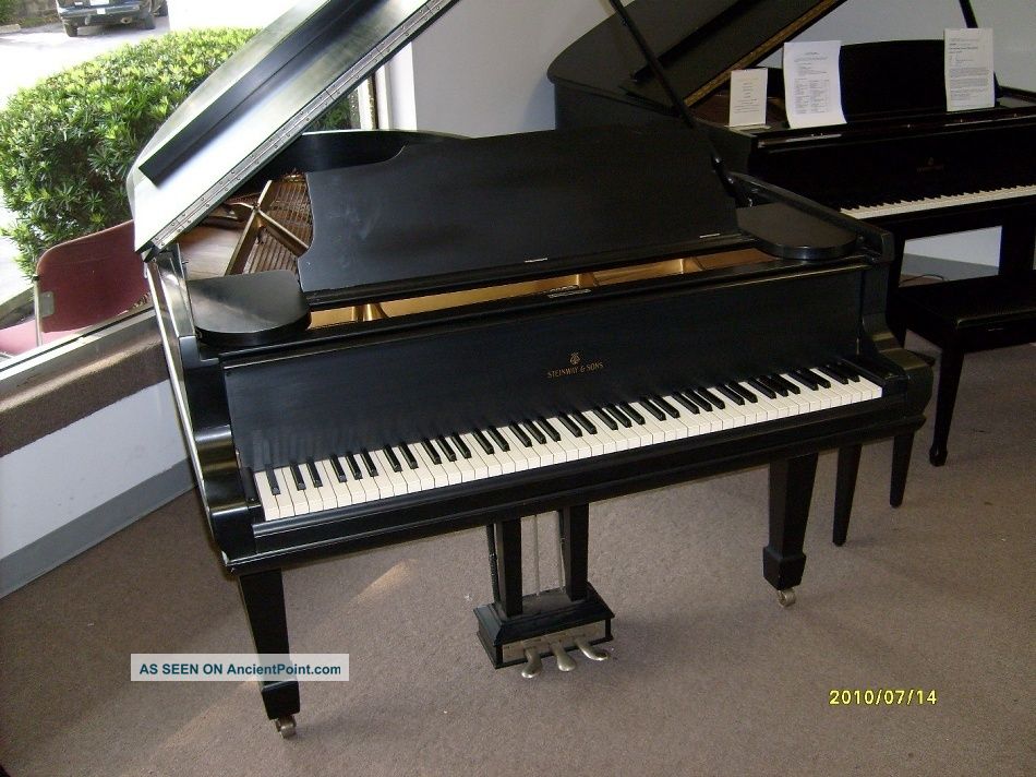 Antique Steinway Piano Keyboard photo