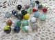 Old Vtg Marbles 24 Akro Agate Marble King Vitro Wv Colorful Toy Marble Lot ~m~♦~ Other photo 3