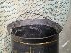 Antique 19th C Paint Decorated Large Coal Skuttle Tin Bucket Toleware Toleware photo 1