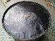 Antique 19th C Paint Decorated Large Coal Skuttle Tin Bucket Toleware Toleware photo 2