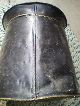 Antique 19th C Paint Decorated Large Coal Skuttle Tin Bucket Toleware Toleware photo 3