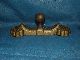 Antique 1800 ' S Brass & Cast Iron Paperweight Or Fireplace Tool Trivet Stand Hearth Ware photo 1