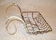 Old Vintage Antique Metal Wire Soap Holder Basket For Bathtub Tub / Sink / Steel Other photo 2