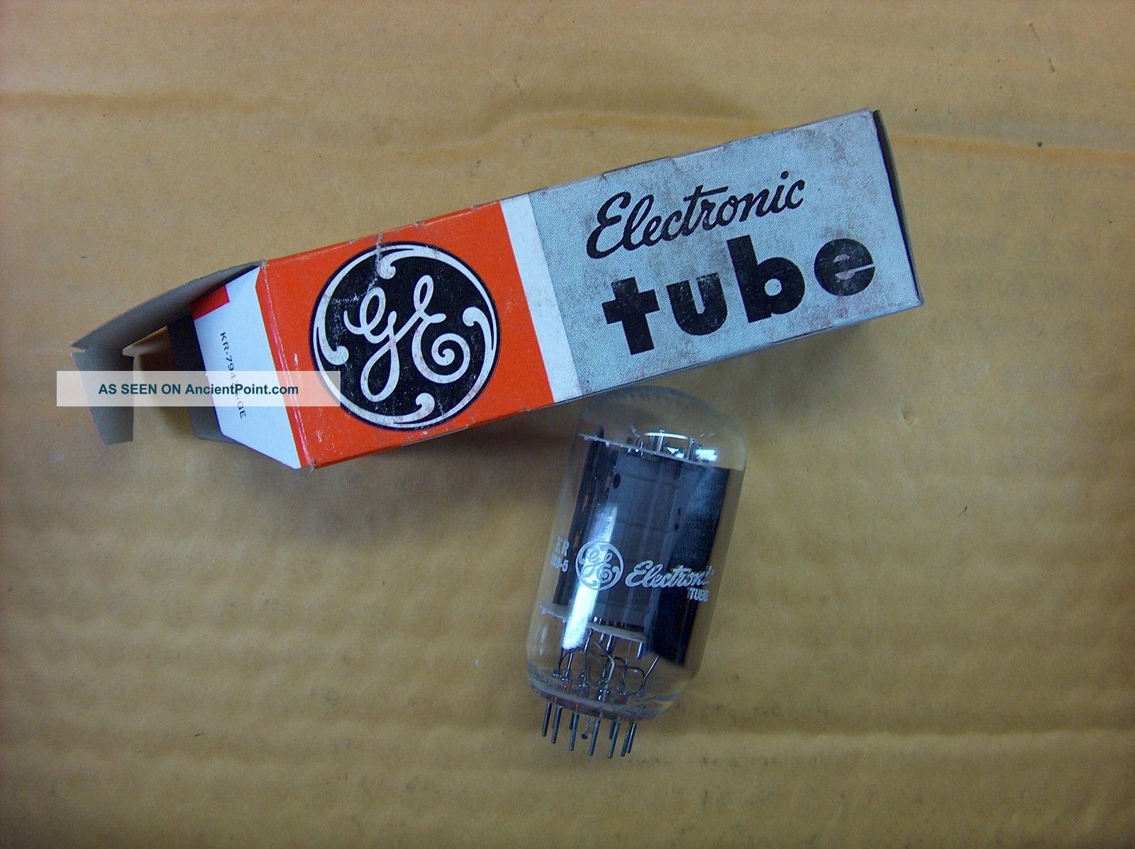 Vtg Ge Vacuum Electron Tube 38he7 Ham Radio Tv Cb Amp Phono Made In Usa ~nos~ Other photo