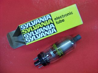 Vtg Sylvania Electron Vacuum 3cu3a Ham Radio Tv Cb Amp Phono Tube Made N Usa Nos photo