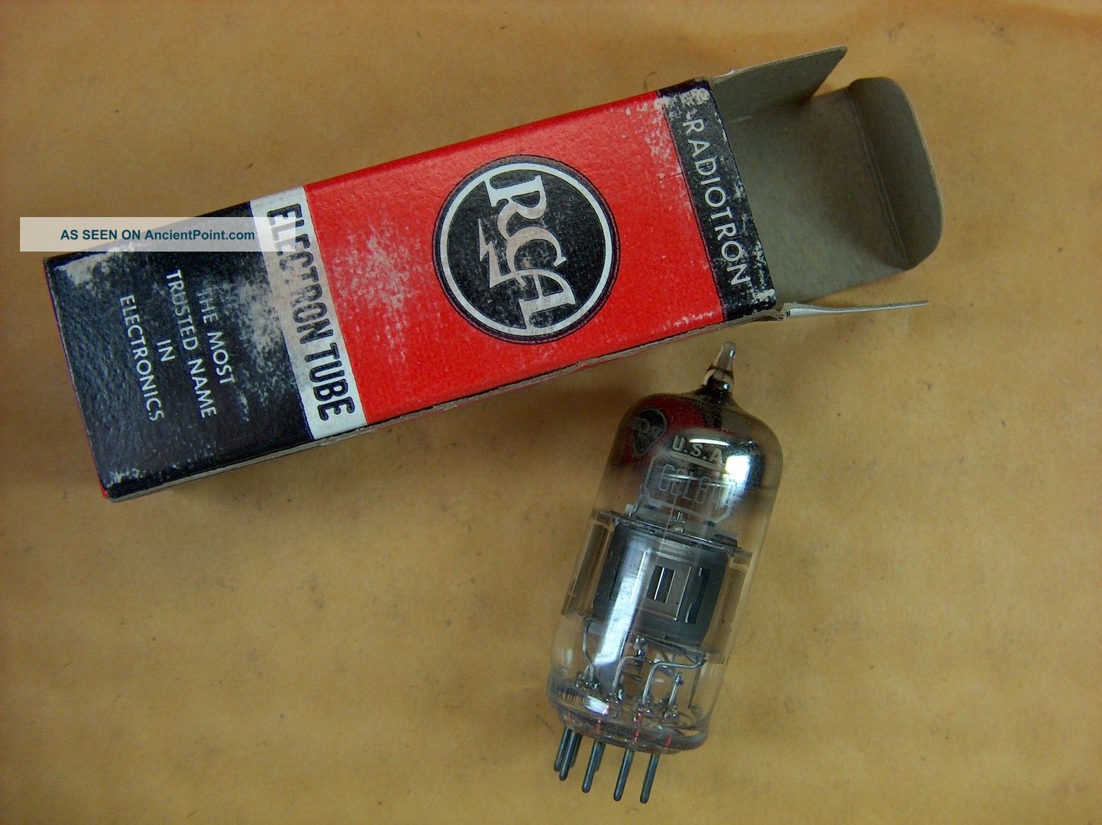 Vtg Rca Electron Vacuum 6cl8a Ham Radio Tv Cb Amp Phono Tube Made In Usa ~nos~ Other photo