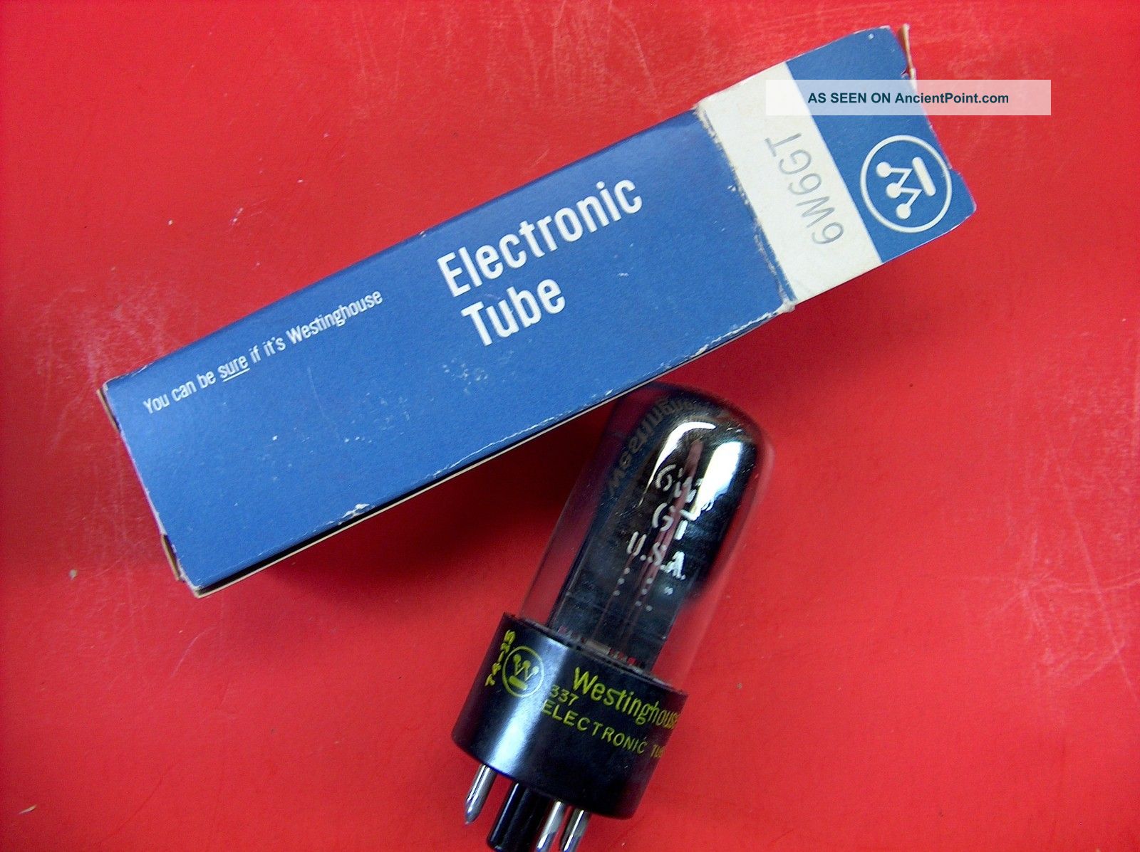 Vtg Westinghouse Electron Vacuum 6w6gt Ham Radio Tv Cb Amp Phono Tube Usa Nos Other photo