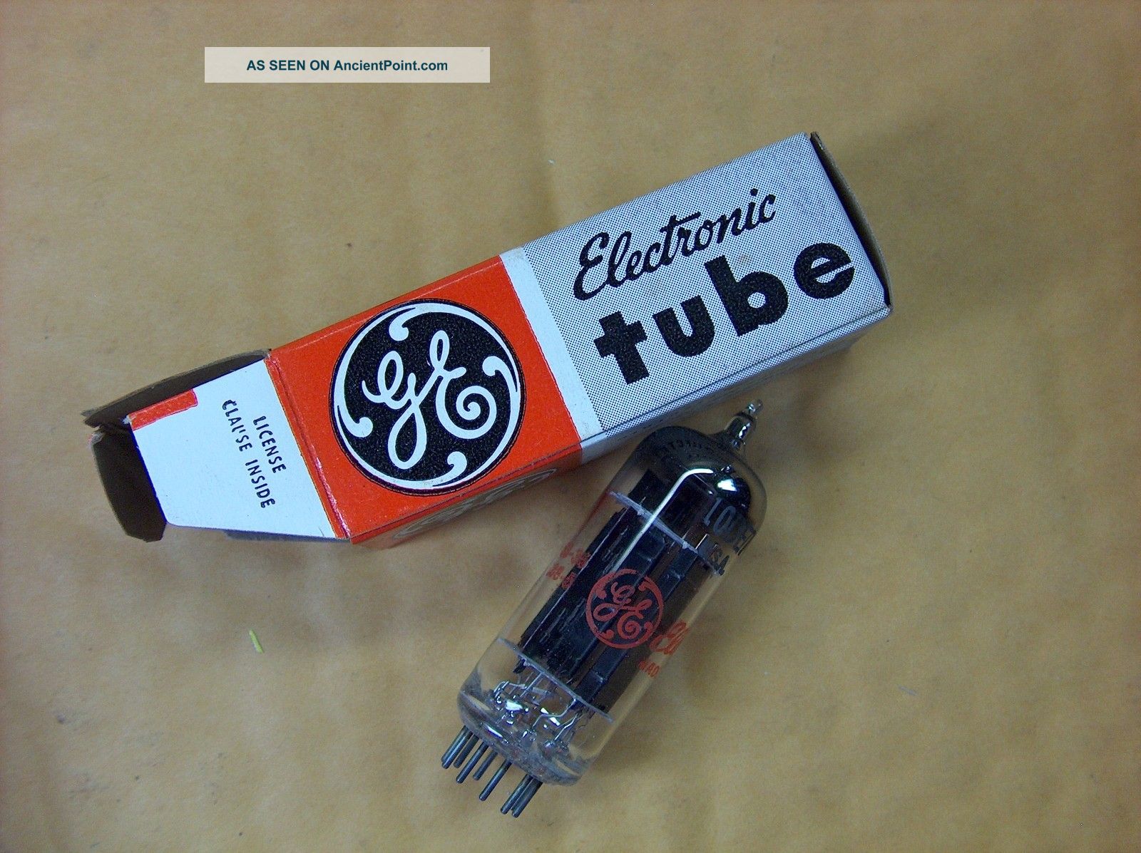 Vtg Ge Vacuum Electron Tube 10de7 Ham Radio Tv Cb Amp Phono Made In Usa ~nos~ Other photo