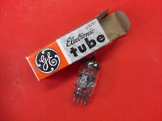 Vtg Ge Electron Vacuum 6kz8 Ham Radio Tv Cb Amp Phono Tube Made In Usa ~nos~ photo