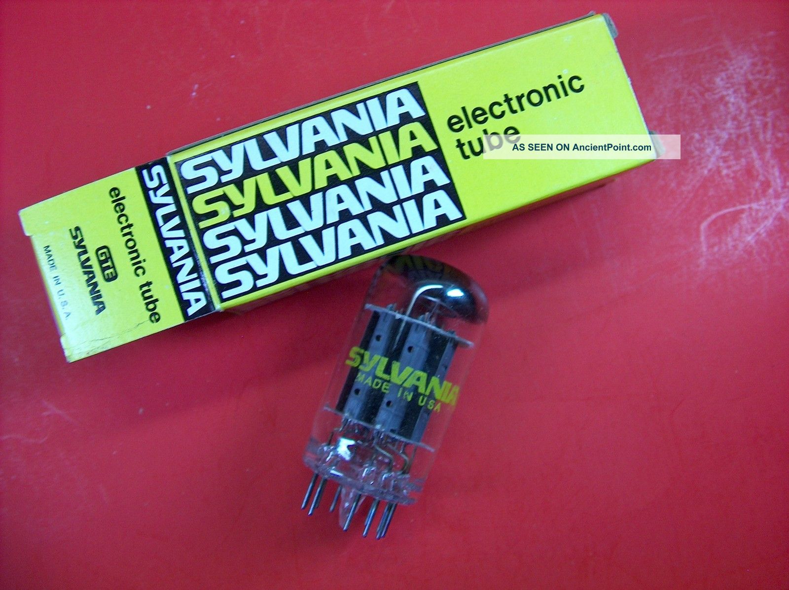 Vtg Sylvania Electron Vacuum 23z9 Ham Radio Tv Cb Amp Phono Tube Made In Usa Nos Other photo