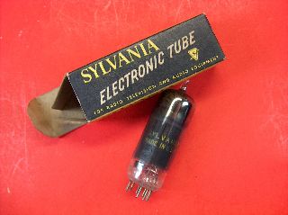 Vtg Sylvania Electron Vacuum 6ba8 Ham Radio Tv Cb Amp Phono Tube Made In Usa Nos photo