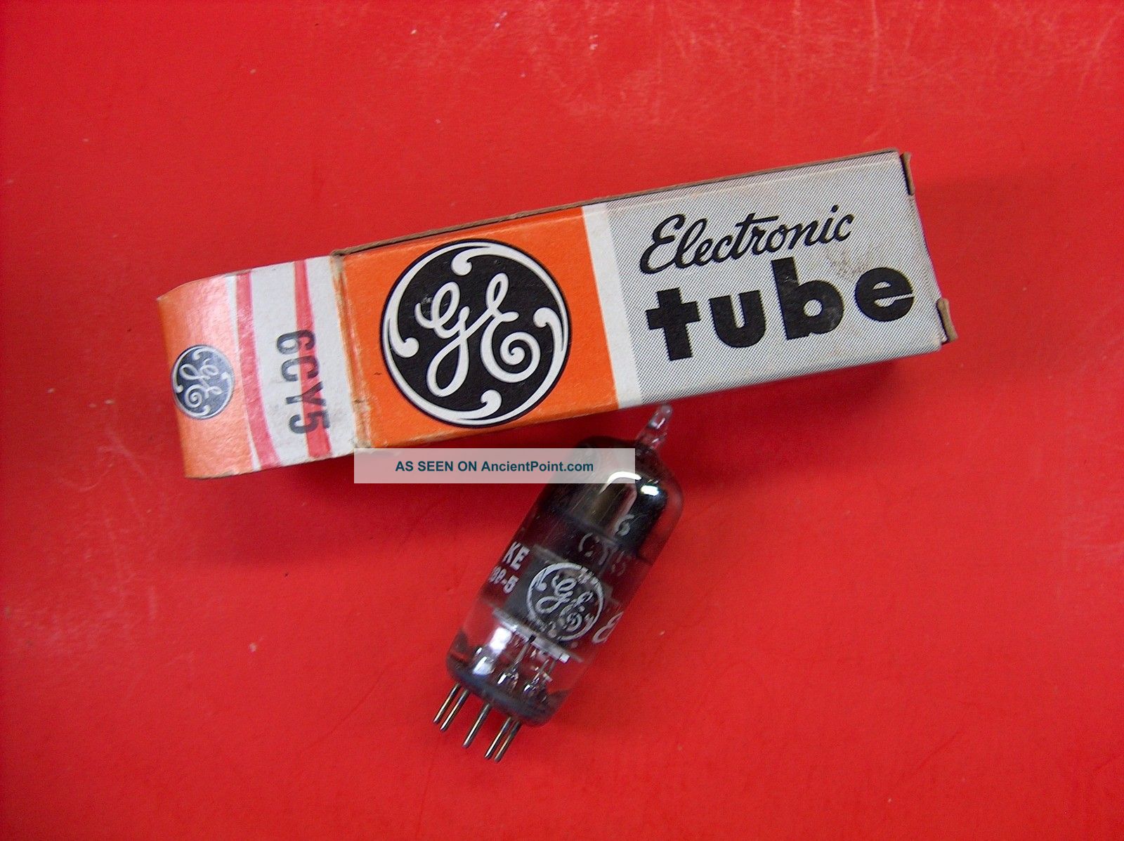 Vtg Ge Electron Vacuum 6cy5 Ham Radio Tv Cb Amp Phono Tube Made In Usa ~nos~ Other photo