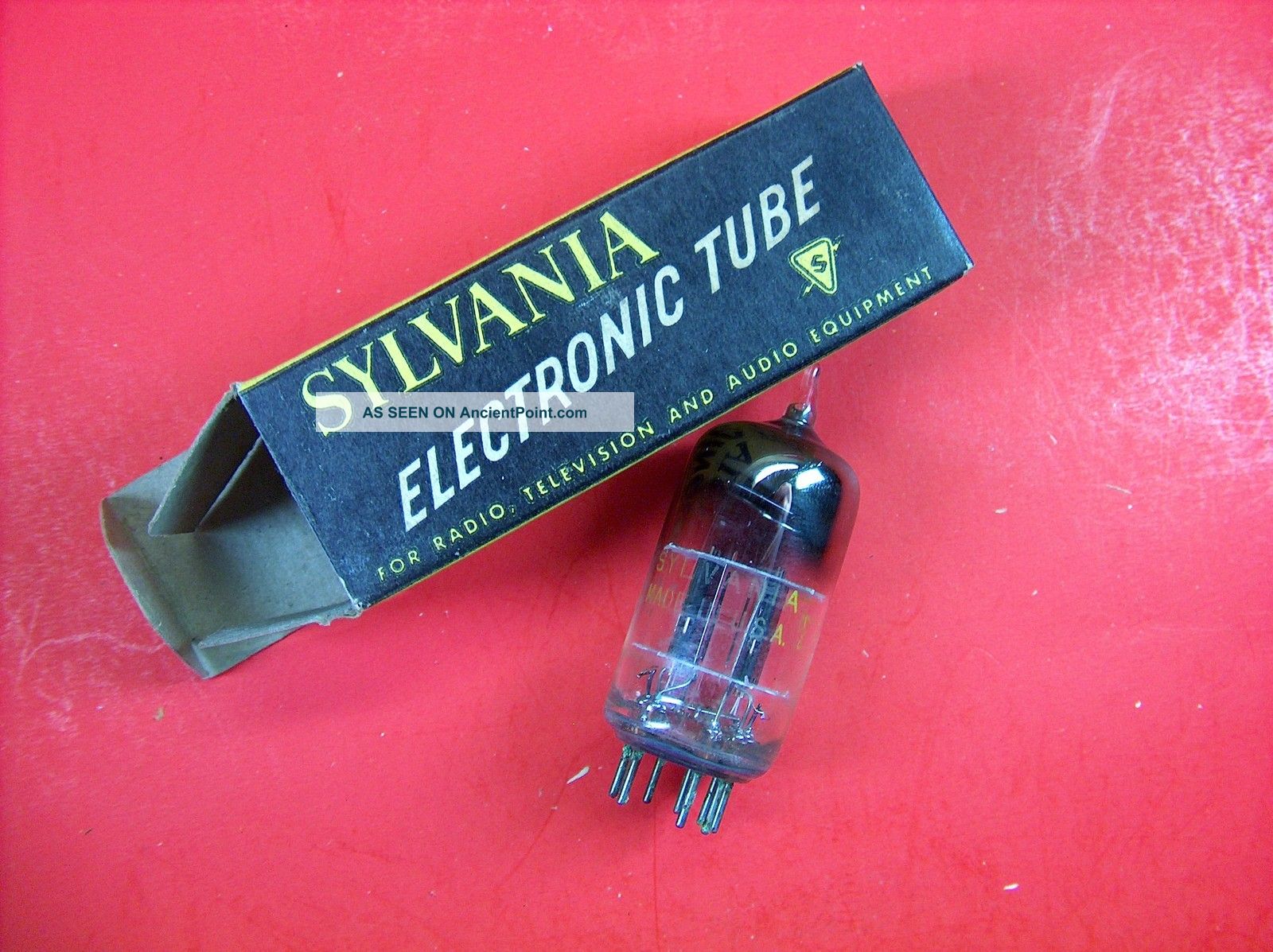 Vtg Sylvania Electron Vacuum 5bk7a Ham Radio Tv Cb Amp Phono Tube Made N Usa Nos Other photo