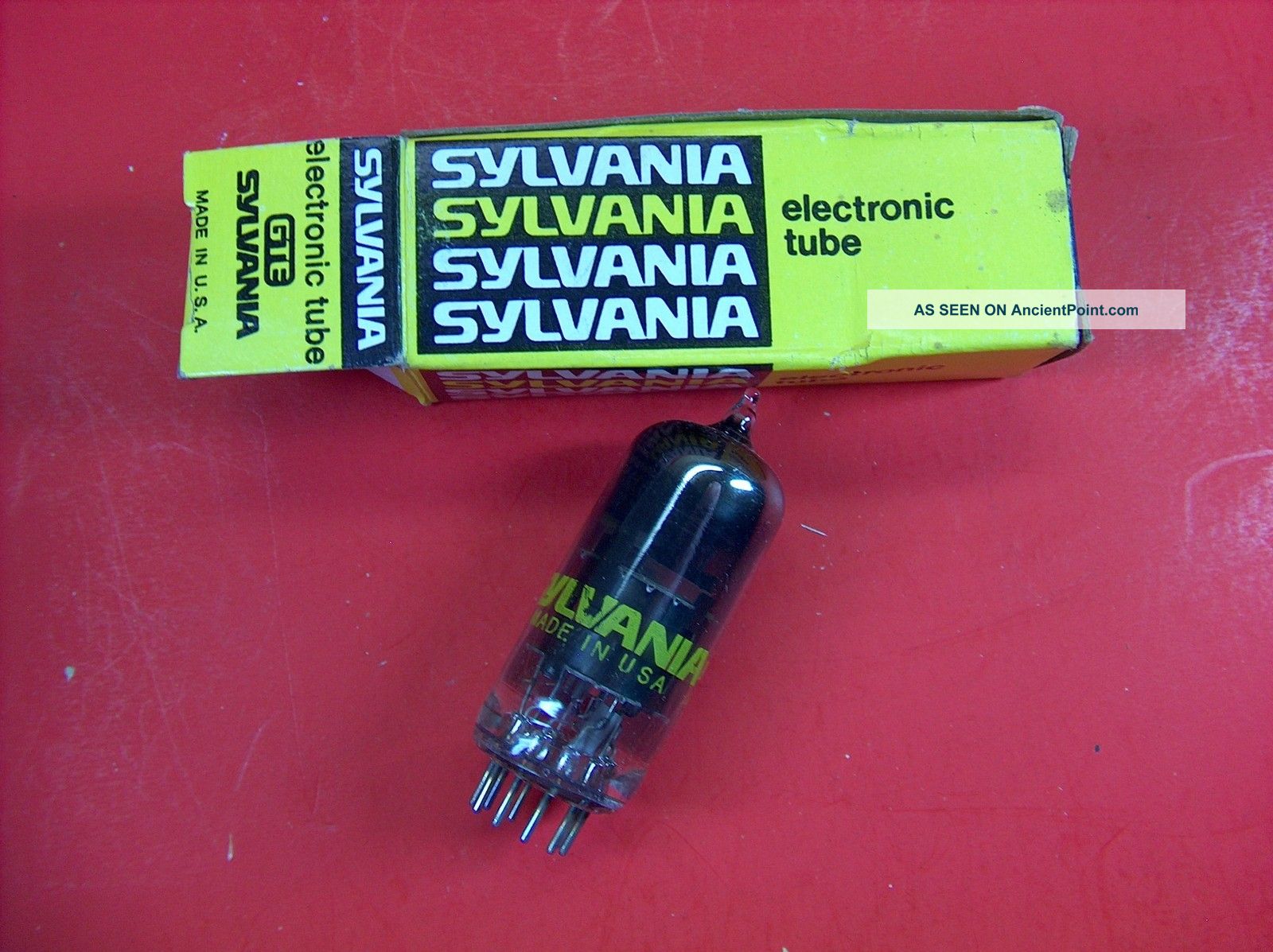 Vtg Sylvania Electron Vacuum 6ej7 / Ef184 Ham Radio Tv Cb Amp Phono Tube Usa Nos Other photo