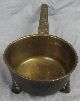 Antique Posnet Brass Pot With Handle By Wasbrough Hearth Ware photo 3