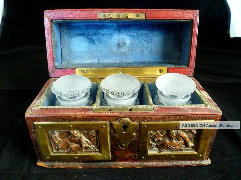 Extremely Rare Late 18th Century German Make - Up Kit For The Dead Other photo