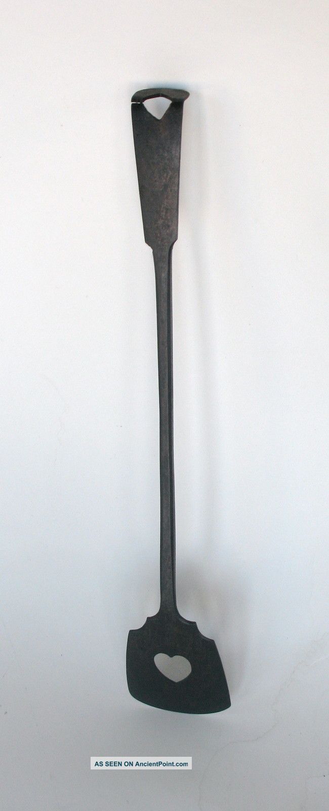Wrought Iron 19th Century Spatula - Great Craftsmanship Metalware photo