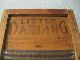 Antique Little Darling National Advertising Wood Washboard Company Chicago Memph Primitives photo 1