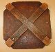 19th Century Chip - Carved Wooden Trivet With Geometric Designs Trivets photo 5