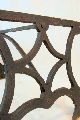 Early 19th Century Iron Hearth Trivet,  24 X 15 X 13.  5h. Trivets photo 7