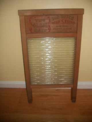 The Glass King National Washboard 860,  Chicago Memphis,  Laundry Decco photo