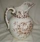 Antique J.  H.  Weatherby Aesthetic Orleans Brown Transferware Wash Water Pitcher Pitchers photo 1