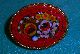 Vtg Micro Mosaic Brooch Colored Glass Tiles Flowers Italy Aesthetic Movement photo 2