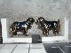 A Pair Of Art Deco Bookends With Saint Bernard Dogs & Barrels On Marble Bases Art Deco photo 1
