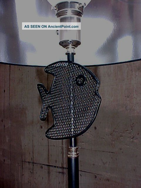 Machine Age Royere - Styled Fish Floor Lamp - Hollywood Regency Art Deco photo