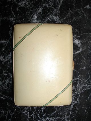 An Art Deco Gilt Enamel Card Case / Cigarette Case photo