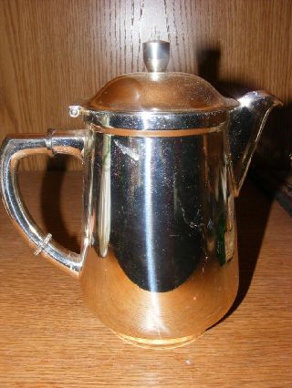 Vintage Wmf Fraser Cromargan Coffee Pot Coffeepot Stainless Germany photo