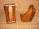 A Set Of 2 Wooden Art Deco Style Bookends Art Deco photo 1
