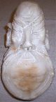 Vintage Marble Art Deco Sculpture Bust Bearded Man Beard Forms Ashtray 1920 - 30 ' S Art Deco photo 4