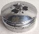 Chase Art Deco Chrome Covered Powder Dish 1930s Art Deco photo 1