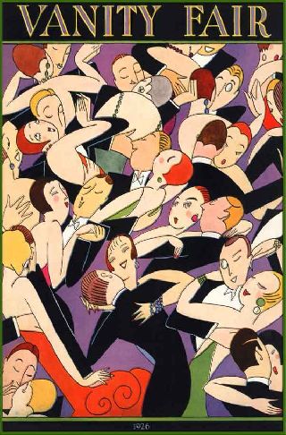 1926 Art Deco Jazz Dance Poster Flapper Love Guys+dolls New Printing photo