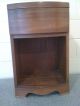 Simple,  Small Art Deco Solid Wood Nightstand In Good Condition 1900-1950 photo 1