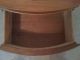Simple,  Small Art Deco Solid Wood Nightstand In Good Condition 1900-1950 photo 8
