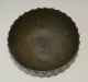 Big Deco Vintage Tinos Bronce Danish Fluted Bronze Bowl 7 In Di X 3 1/2 In High Metalware photo 3