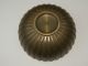Big Deco Vintage Tinos Bronce Danish Fluted Bronze Bowl 7 In Di X 3 1/2 In High Metalware photo 4